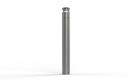 Cendrier borne Inox 316L tête amovible à sceller
